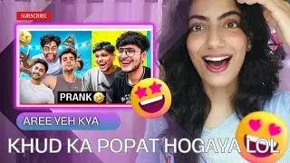 @triggeredinsaan and @Mythpat  Pranked Ashish Chanchlani and Thugesh