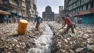 Cleaning the MOST POLLUTED COUNTRY in the WORLD by