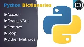 Python Dictionaries | Access/Add/Remove/Loop/Other Methods/Examples| Session 7 | Coding With Karthik