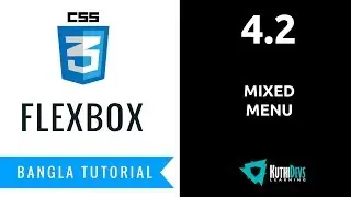 4.2 - Mixed Menu | FlexBox Bangla Tutorial