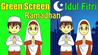 Green Screen Ramadhan Terbaru || Idul Fitri 2021 || No Copyright
