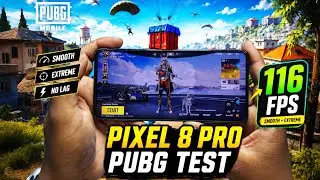 Google Pixel 8 Pro Pubg Test in 2026🔥- 120hz LTPO Gaming Review With FPS Meter