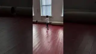 фигурное катание . Отработка вращения