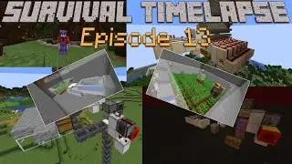 More Villagers! | Survival Timelapse Season 1 Episode 13 | Tycubecrafter
