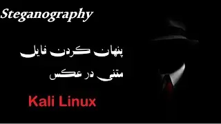 پنهان کردن داده ها در یک فایل یا پیام معمولی و غیر محرمانه برای جلوگیری از شناسایی - Steganography