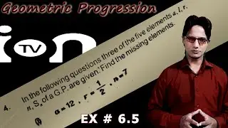 Use Geometric Progression formula to find missing terms