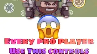 DA2 Mini militia:Every 💪pro player use this controls settings💯 Mini Militia best Control Settings