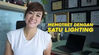 Memotret Dengan Satu Lighting
