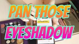 Рандомный Pan those eyeshadows! (Используем палетки теней до дна)