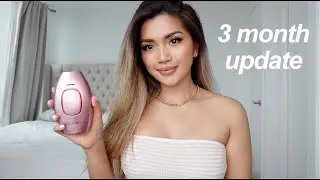 IPL hair removal at home using Rose Skin Co laser | 3 month update