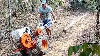 TOBATA T9 PUXANDO MADEIRA