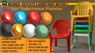 Megapack 100 Plastic & Rubber smart materials
