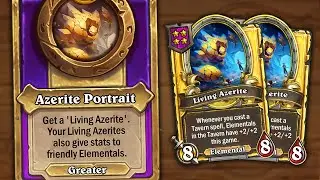 The TRUE POWER of Azerite! | Hearthstone Battlegrounds