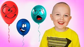 Learn colors with Balloons. Wow Max and mom have fun playtime with colors balloons