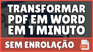 Como Transformar PDF em WORD