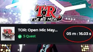 TOR: Open Mic Mayhem SPEEDRUN - 5:16s (Quickest Routes) - The Sandbox Alpha Season 3
