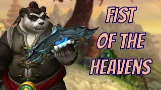 World of Warcraft monk artifact weapons Fists of the Heavens