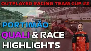 Portimão F1 Qualifying & Race F1 22 game - OUTPLAYED RACING TEAM CUP
