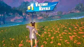 *NEW* PLATINUM BILLIE EILISH SKIN GAMEPLAY! - 7 Kill Solo Win PS5 (Fortnite)