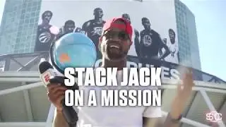 Stephen Jackson wants Kyrie Irving to sign his globe