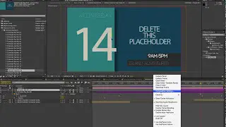 Customization tutorial: Modern Calendar After Effects template- more events same day