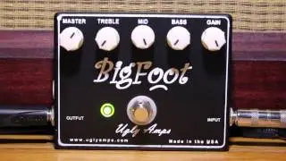 Ugly Amps BIGFOOT Overdrive Distortion Pedal