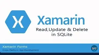 Read,Update & Delete in SQLite - Xamarin Forms in Hindi