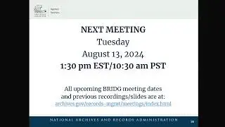 BRIDG Meeting, 06/11/2024