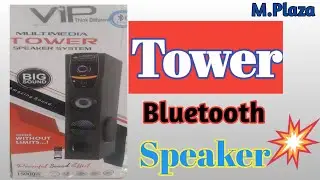 Tower Bluetooth Speaker With Remote Control