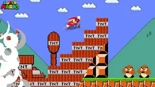 JS Level: Mario and Anything Mario touches Explode