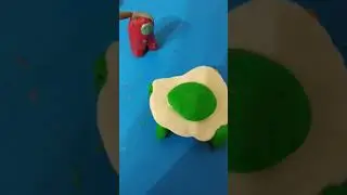 АМОНГ АС из пластилина (сома сделала)