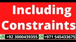 14.Constraints