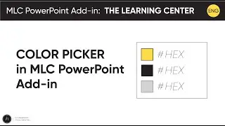 Color Picker - new function of the MLC PowerPoint Add-in