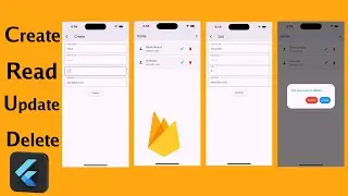 🔴 Flutter Firebase Realtime Database CRUD Operation | Devhubspot