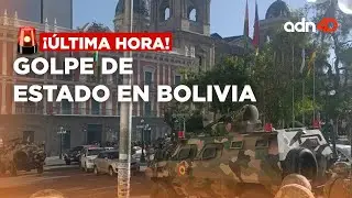 🚨¡Última Hora! Golpe de estado en Bolivia; ejército entra a Palacio Quemado