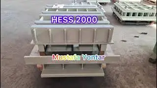 Пресс форма HESS 2000 Бордюр 1000 450 150