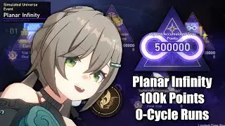 Qingque DOMINATES the Planar Infinity Event (100k Points, 0-Cycle Runs Only) [Honkai: Star Rail]