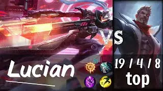 Kiin Lucian TOP vs Jayce - Challenger Replay KR