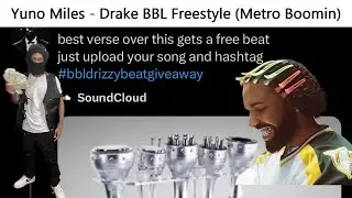 Yuno: 넵! 해드렸습니다~ [Yuno Miles - Drake BBL Freestyle (Metro Boomin) / 가사 해석]