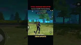 Now You Can Set Total Damage Indicator From Setting 