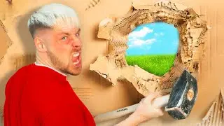 Ausbruch aus 100 SCHICHTEN Pappe! (Gefangen)
