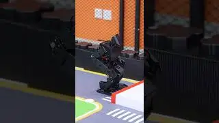 Watch AiNex effortlessly soaring to snatch the object from a distance 