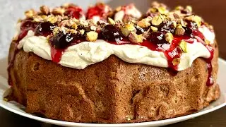 🎄Christmas cake without flour, without sugar, without butter! You won't find anything tastier!