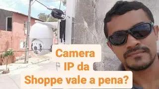 Instalação de Camera IP 360°
