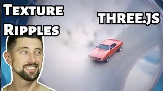 Texture ripples and video zoom with glsl and three.js #7