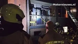 Ontruiming flat na gasontsnapping in Hoogedveen