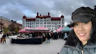 Möllevångstorget Malmö Farmer’s Market in Sweden