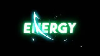 Energy Neon Text Animation Overlay – Green Screen FX