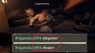 angry dad calls cheats in sea of thieves