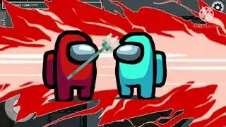Among us minecraft trident kill animation